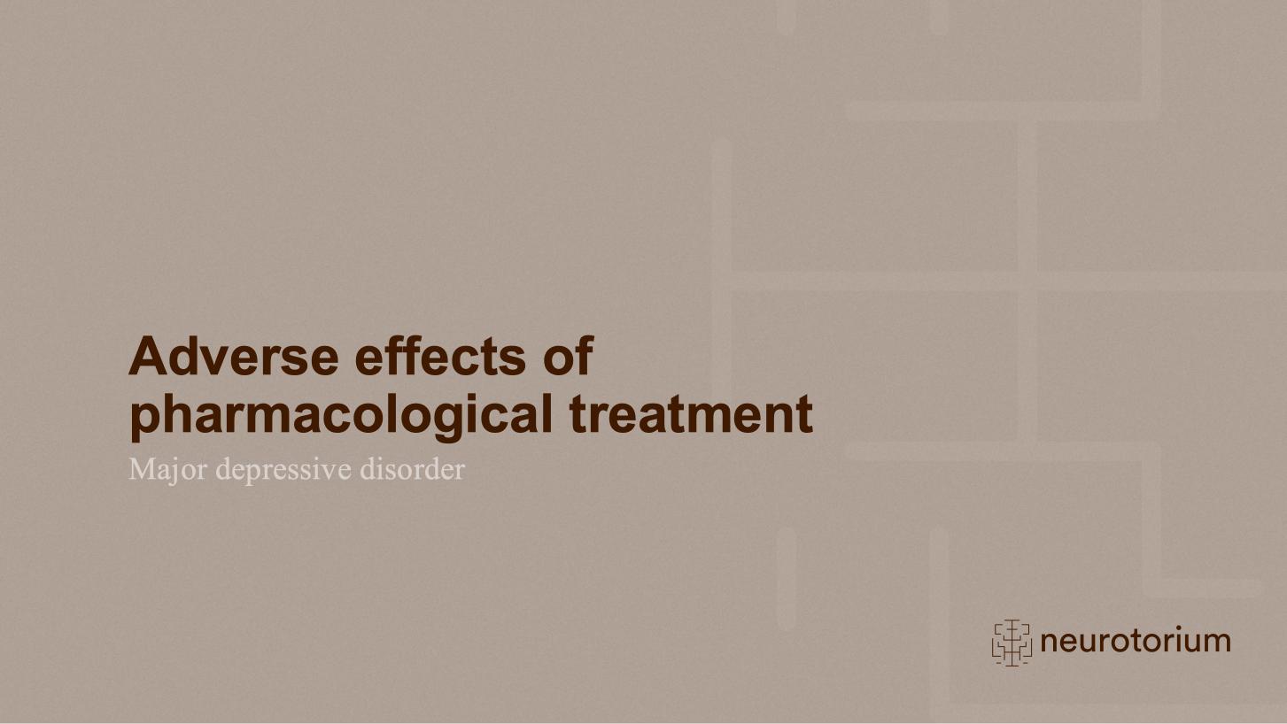 Major Depressive Disorder – Treatment Principles – slide 32